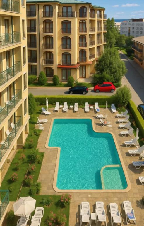 Апартаментс с одной спальней в комплексе Hermes, Солнечный берег — изображение 4