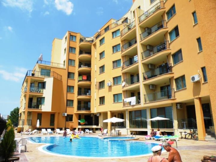 Уютный светлый апартамент с двумя спальнями в ЖК Amadeus 3, Солнечный Берег