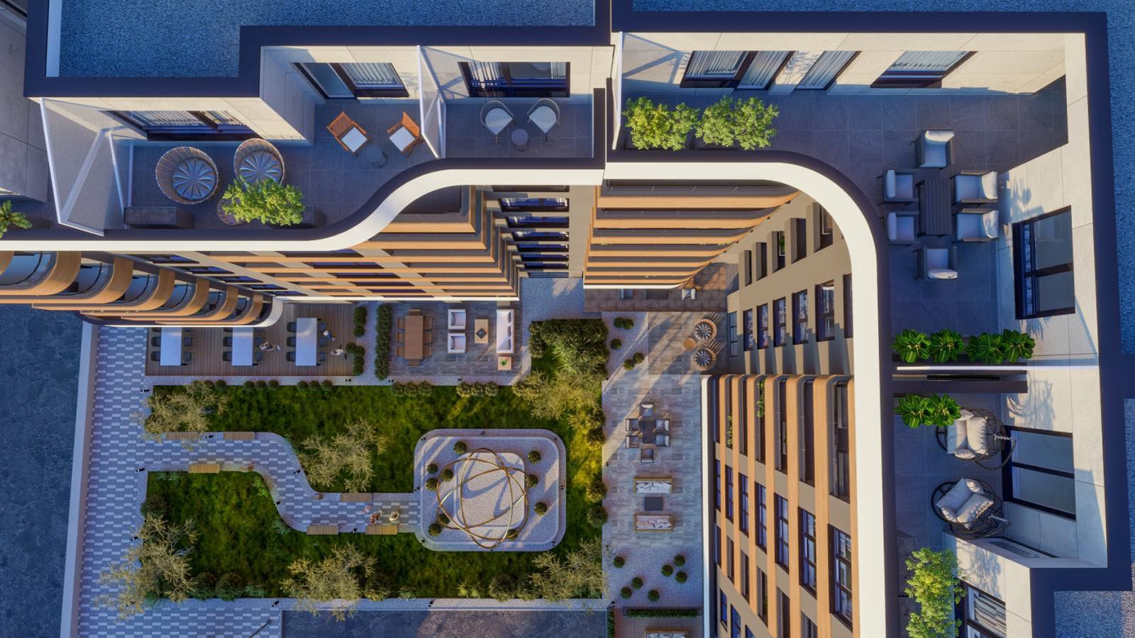 НОВОЕ СТРОИТЕЛЬСТВО Студия в АТЛАС 3, ЖК AZIMUTH, Бургас, Болгария — изображение 16