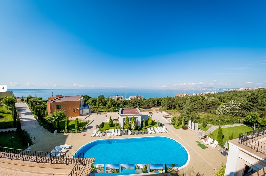 Светлый апартамент с двумя спальнями в ЖК Sea Fort, Свети Влас — изображение 4