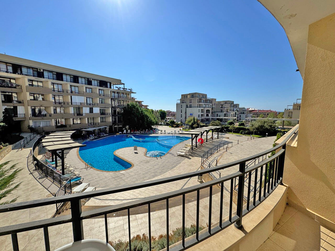 Просторный апартамент с одной спальней в ЖК LUXOR SAINT VLAS, Свети Влас — изображение 14