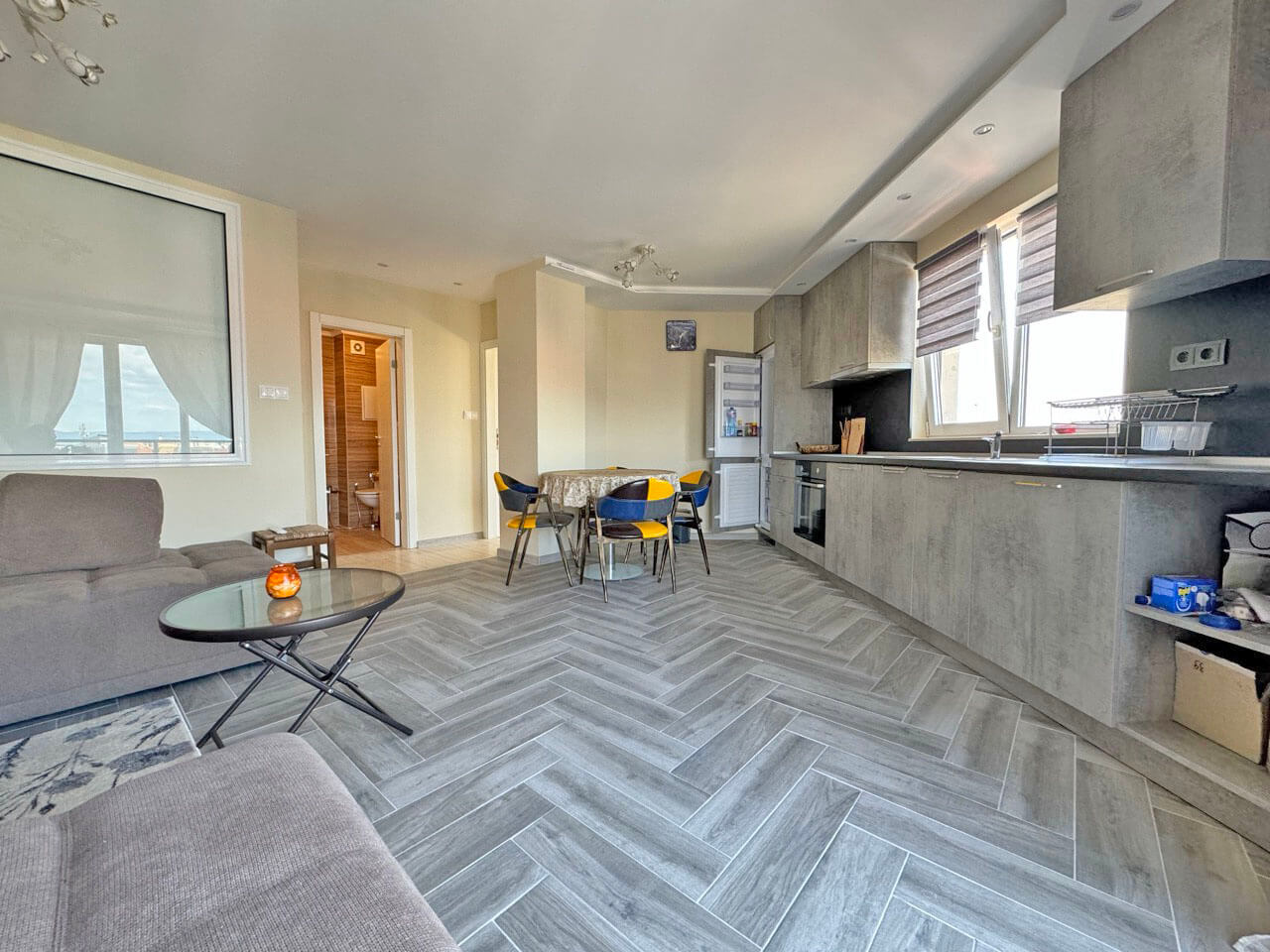 Просторный апартамент с одной спальней в ЖК Omega Resort, Равда - Изображение 11