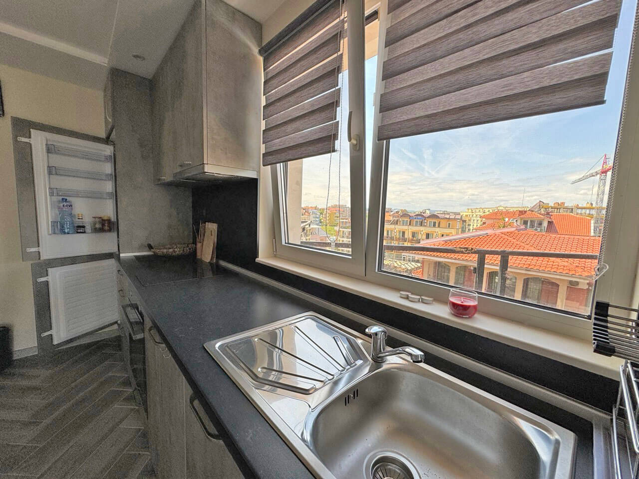 Просторный апартамент с одной спальней в ЖК Omega Resort, Равда - Изображение 13