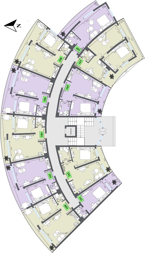 Продаются апартаменты в отреставрированном комплексе АКВАМАРИН, Обзор — изображение 10