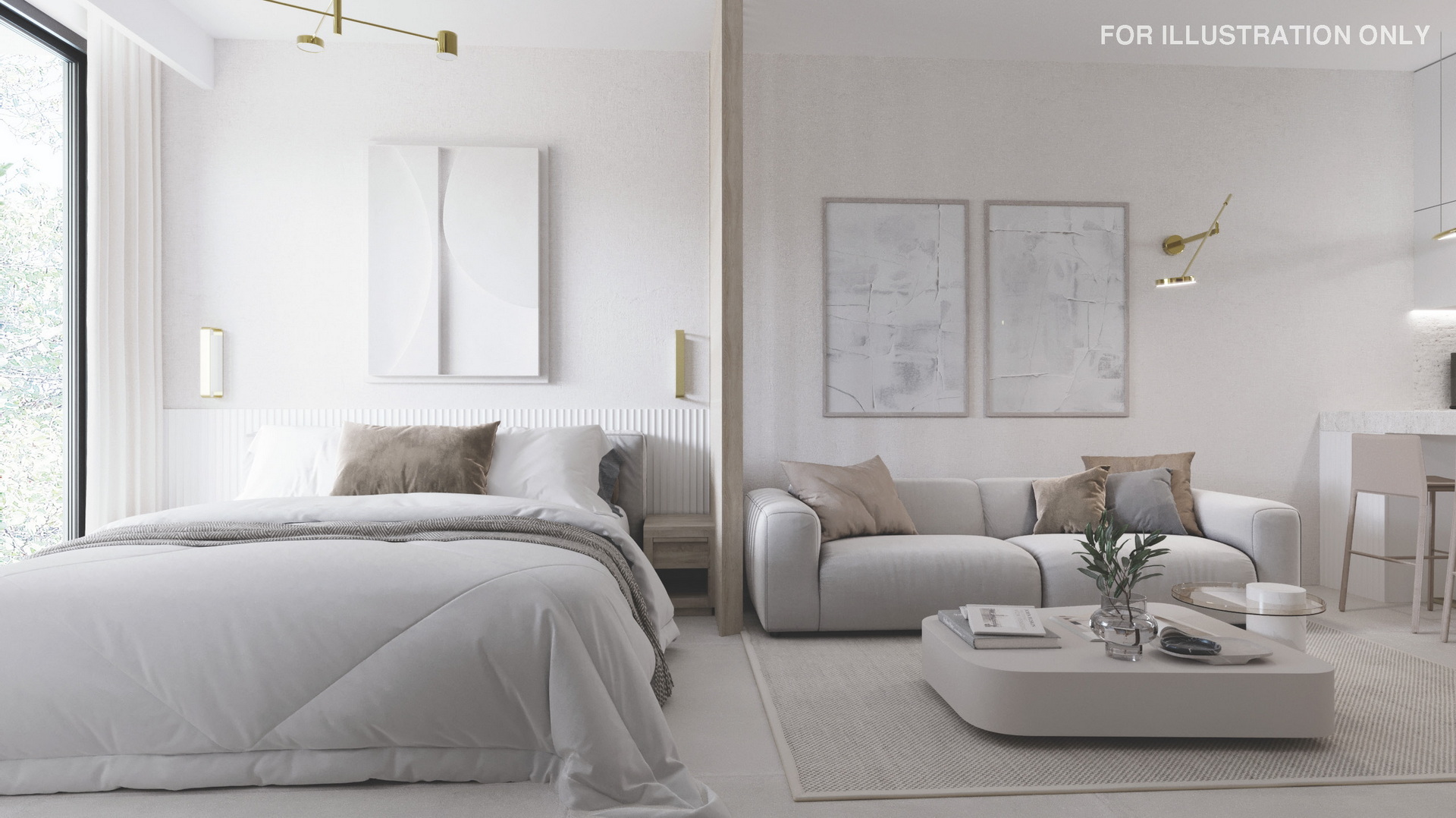 НОВОЕ СТРОИТЕЛЬСТВО Студия в комплексе Caesar Palm Jumeirah Северный Кипр — изображение 2