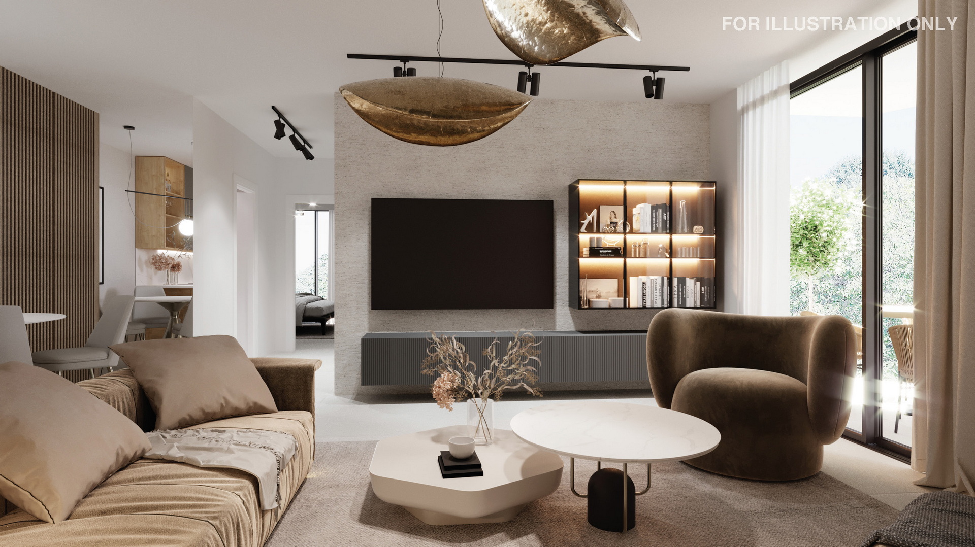 НОВОЕ СТРОИТЕЛЬСТВО 2+1 Апартаменты в комплексе Caesar Palm Jumeirah Северный Кипр — изображение 14