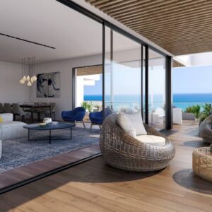 НОВОЕ СТРОИТЕЛЬСТВО Caesar Blue 3+1 Пентхаус у моря в комплексе Caesar Blue Северный Кипр