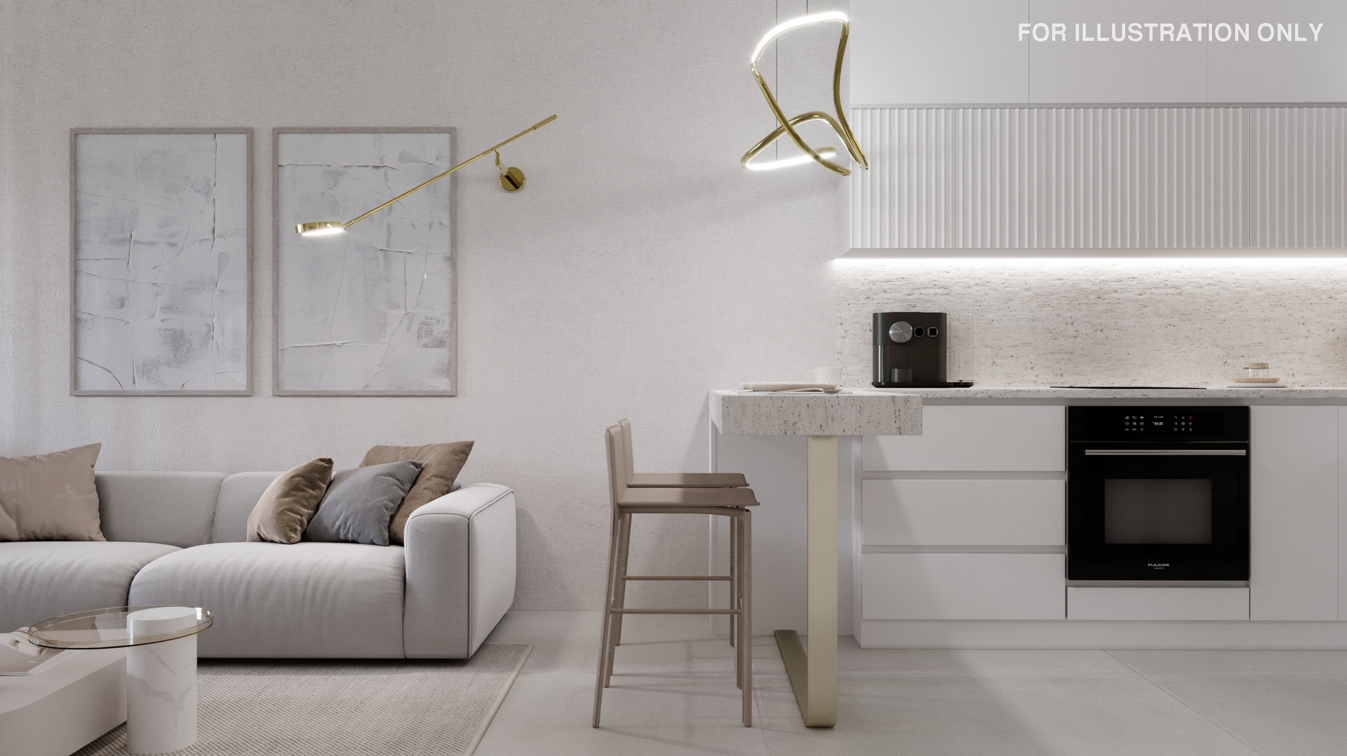 НОВОЕ СТРОИТЕЛЬСТВО Студия в комплексе Caesar Palm Jumeirah Северный Кипр — изображение 5