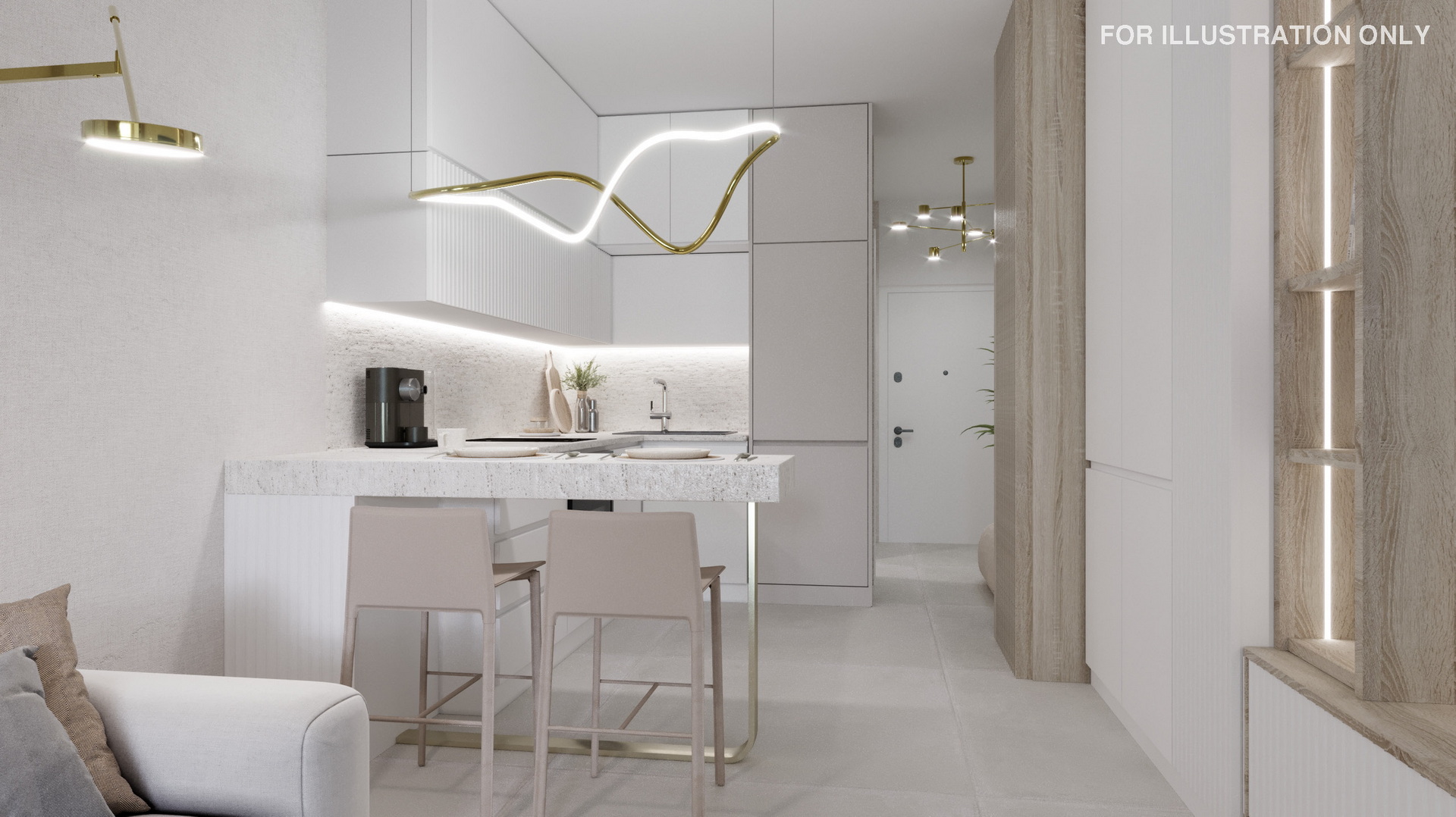 НОВОЕ СТРОИТЕЛЬСТВО Студия в комплексе Caesar Palm Jumeirah Северный Кипр