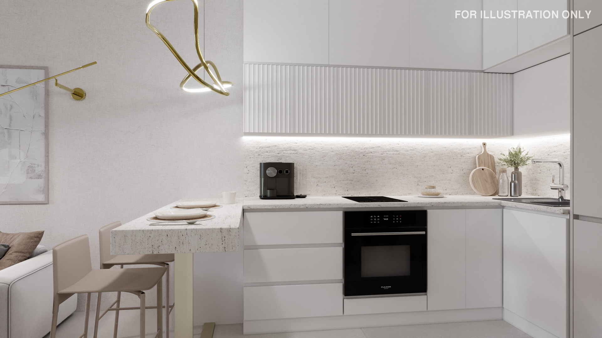 НОВОЕ СТРОИТЕЛЬСТВО Студия в комплексе Caesar Palm Jumeirah Северный Кипр — изображение 7