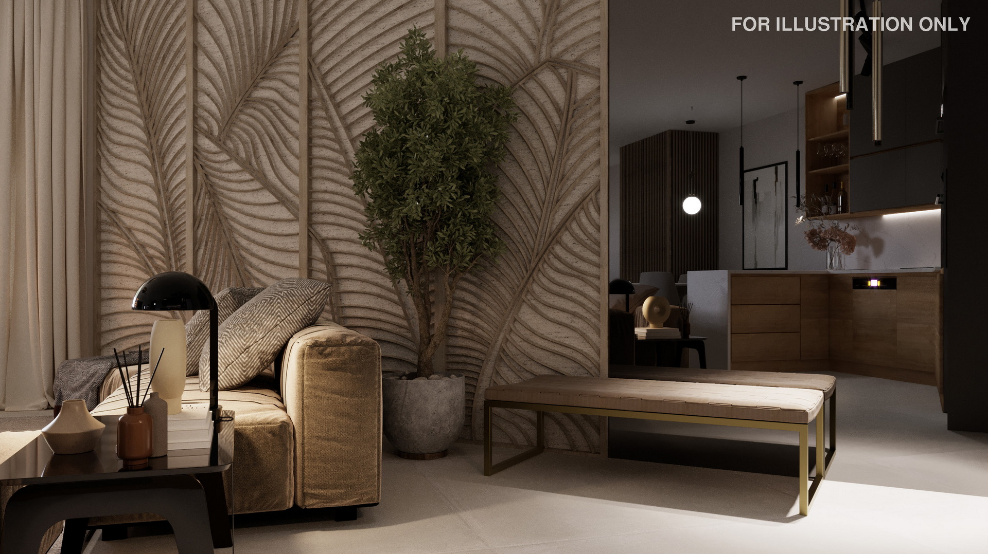 НОВОЕ СТРОИТЕЛЬСТВО 2+1 Апартаменты в комплексе Caesar Palm Jumeirah Северный Кипр — изображение 7