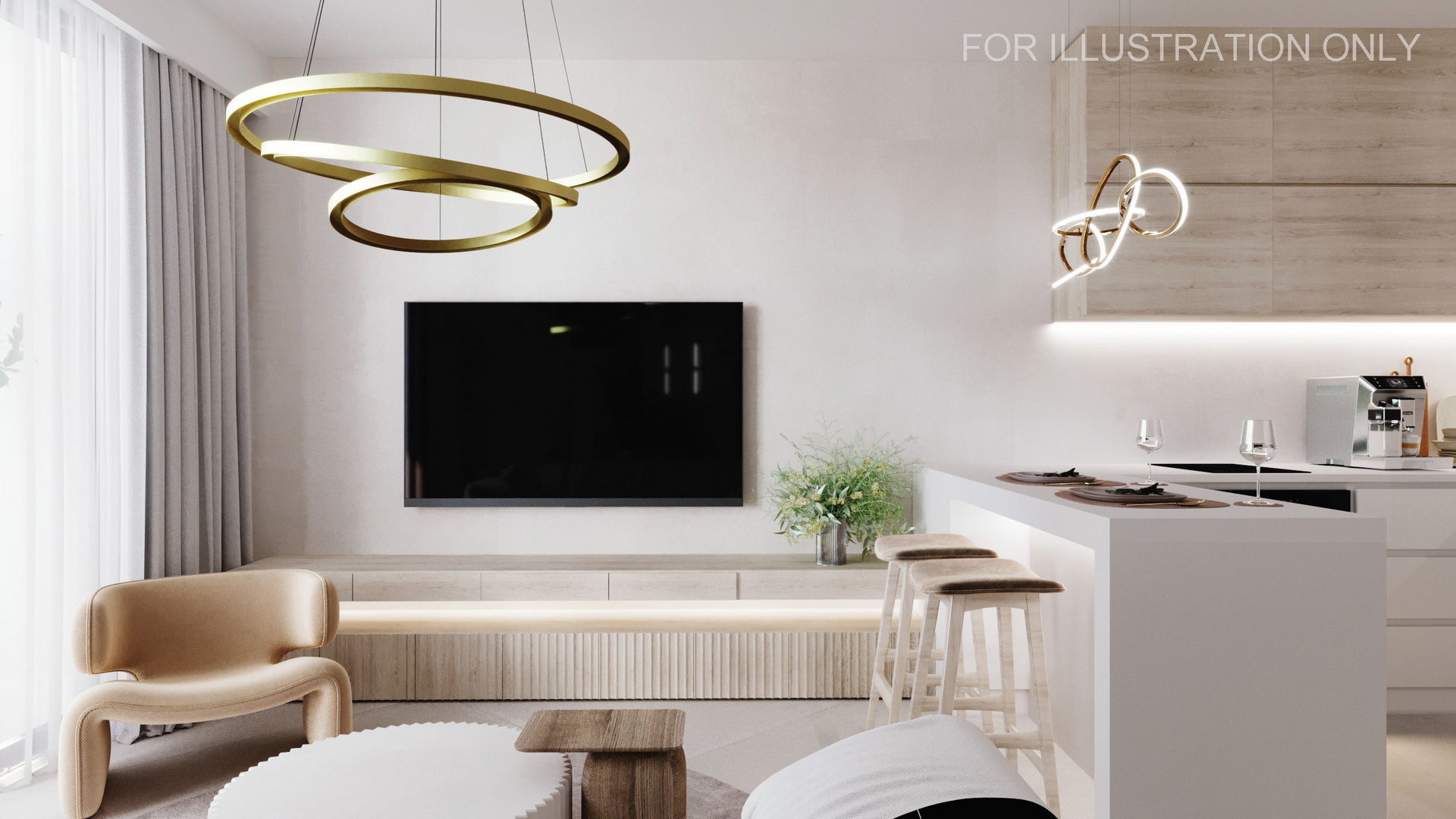 НОВОЕ СТРОИТЕЛЬСТВО 1+1 Апартаменты в комплексе Caesar Palm Jumeirah Северный Кипр — изображение 8