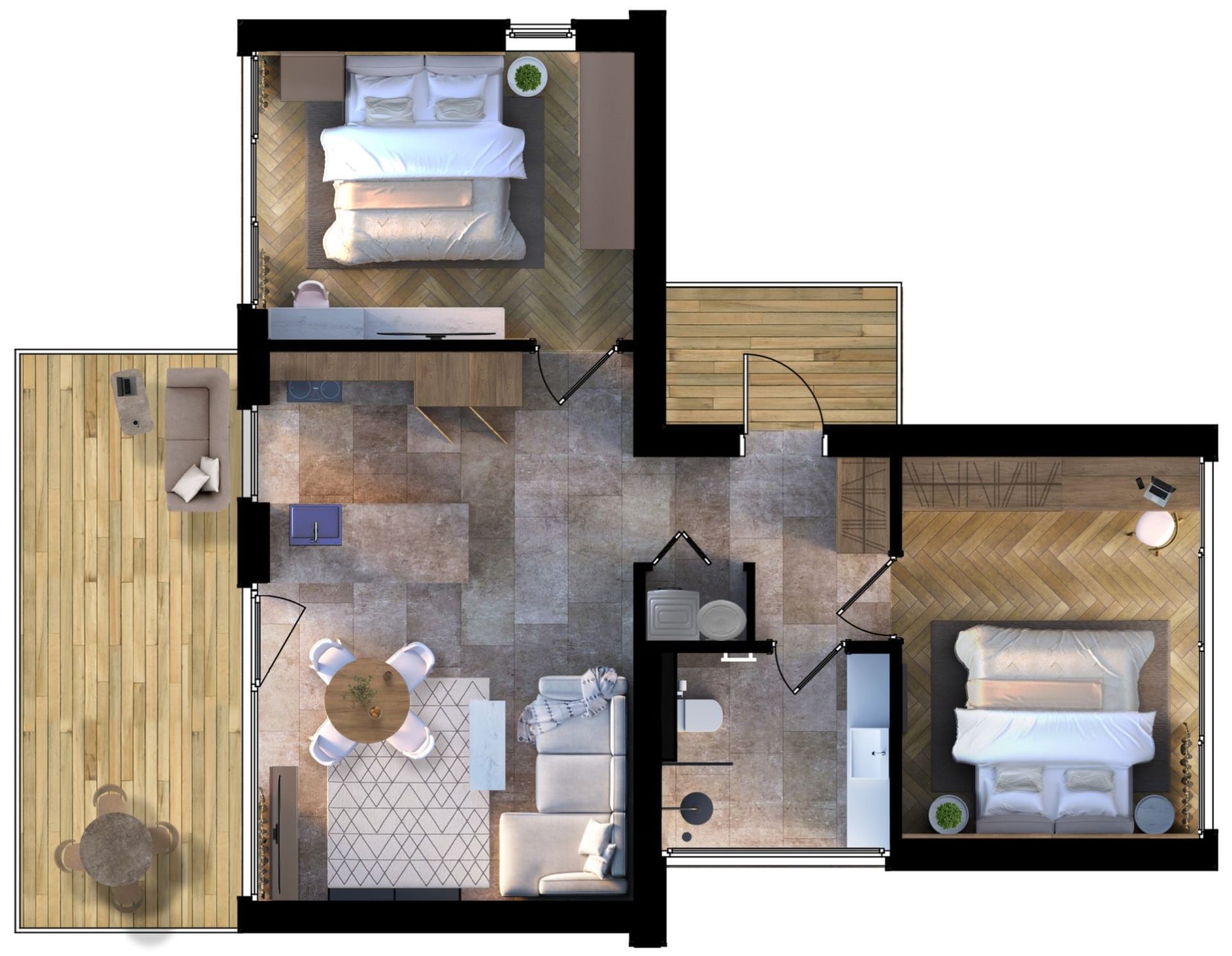 НОВОЕ СТРОИТЕЛЬСТВО Виллы в комплексе Forest Residence, Варна — изображение 2