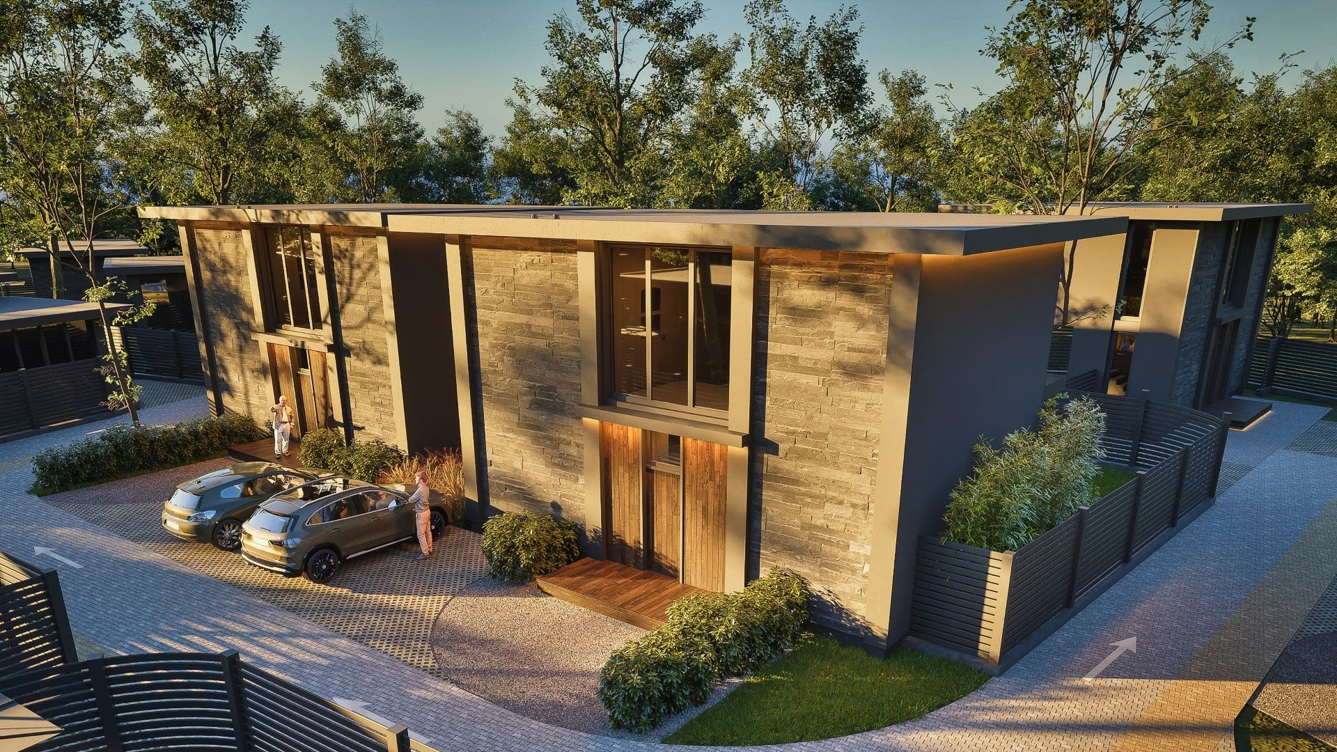 НОВОЕ СТРОИТЕЛЬСТВО Виллы в комплексе Forest Residence, Варна — изображение 16