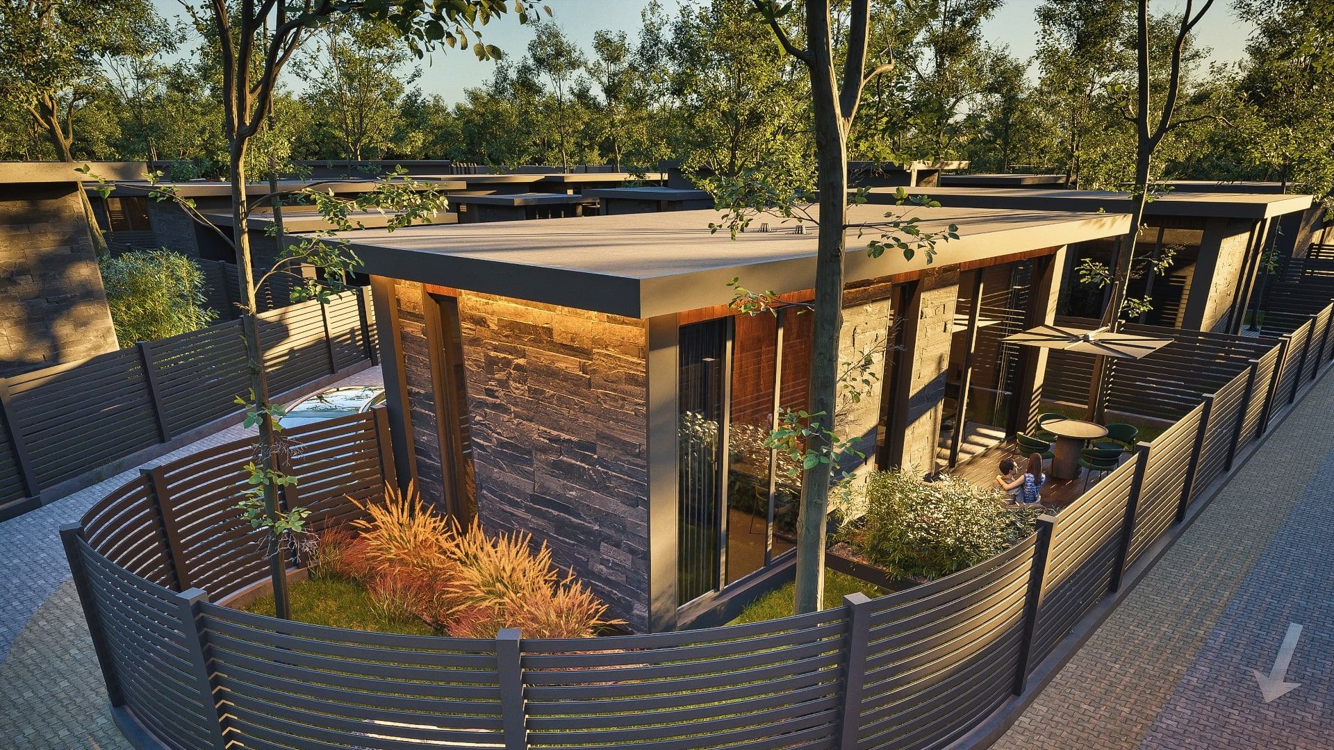 НОВОЕ СТРОИТЕЛЬСТВО Виллы в комплексе Forest Residence, Варна — изображение 25