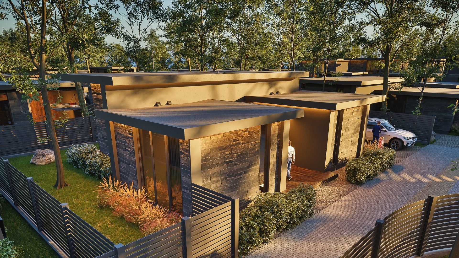 НОВОЕ СТРОИТЕЛЬСТВО Виллы в комплексе Forest Residence, Варна — изображение 30