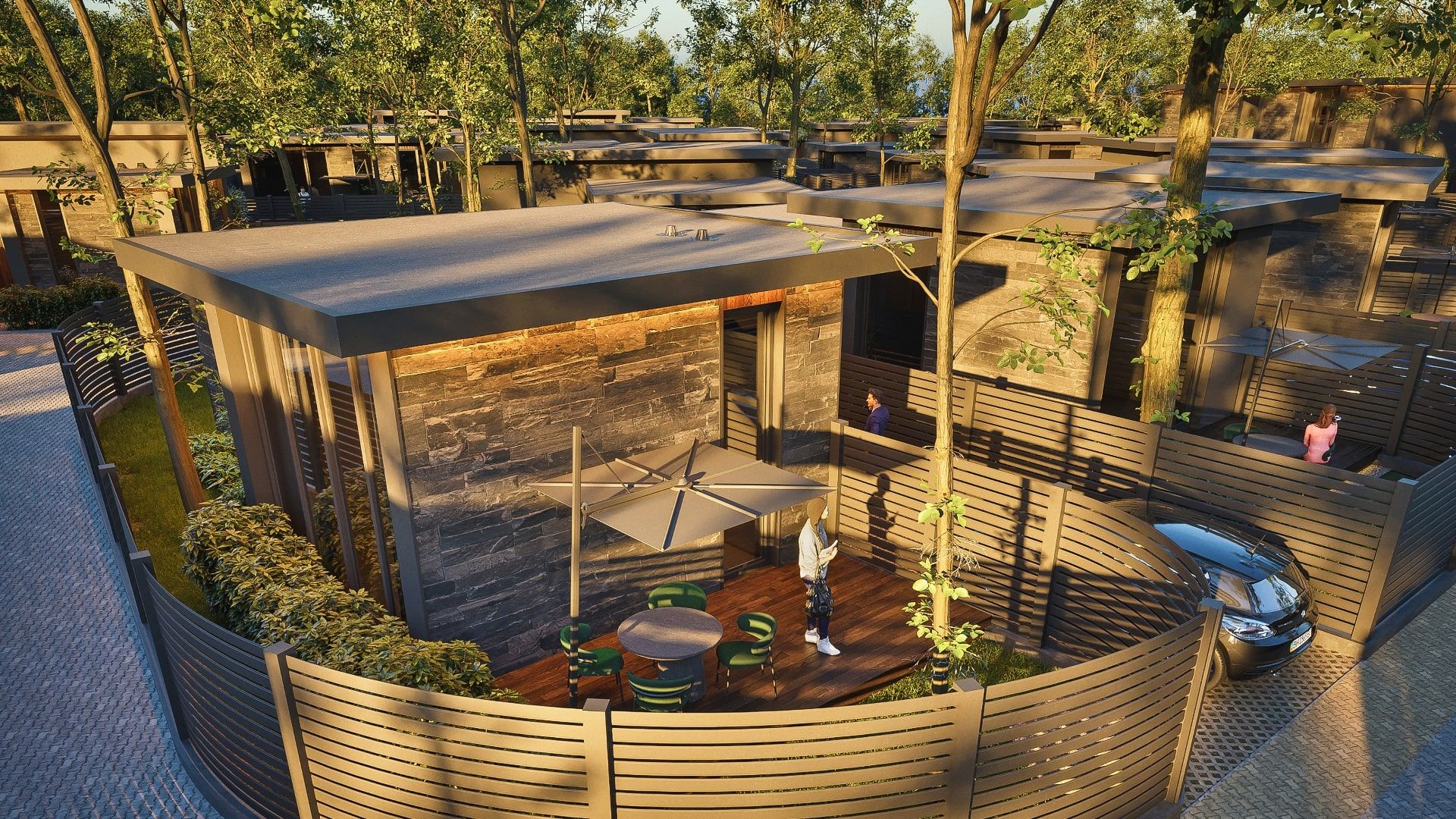 НОВОЕ СТРОИТЕЛЬСТВО Виллы в комплексе Forest Residence, Варна — изображение 31