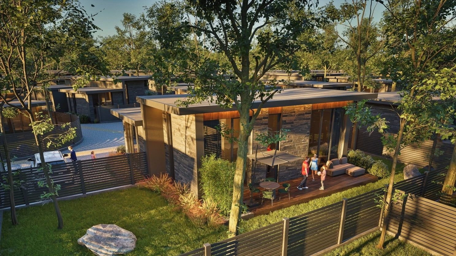 НОВОЕ СТРОИТЕЛЬСТВО Виллы в комплексе Forest Residence, Варна — изображение 37