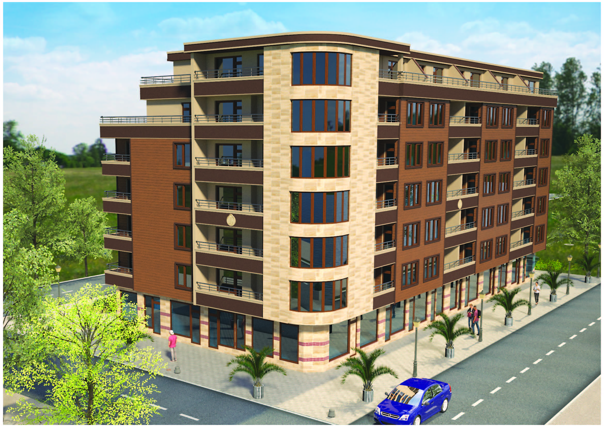 НОВОЕ СТРОИТЕЛЬСТВО Жилой дом без таксы поддержки ПОМОРИЕ Жилой комплекс Sakar 21