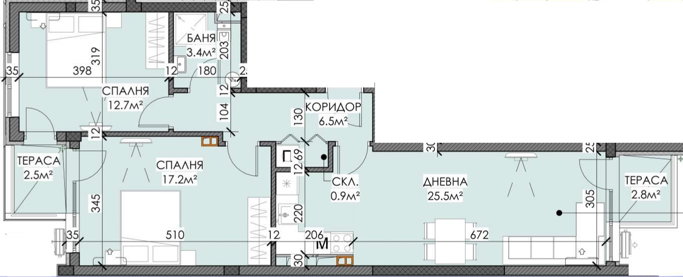 НОВОЕ СТРОИТЕЛЬСТВО ЖИЛОЙ ДОМ"СКАРАБЕЙ 18" Сарафово — изображение 6
