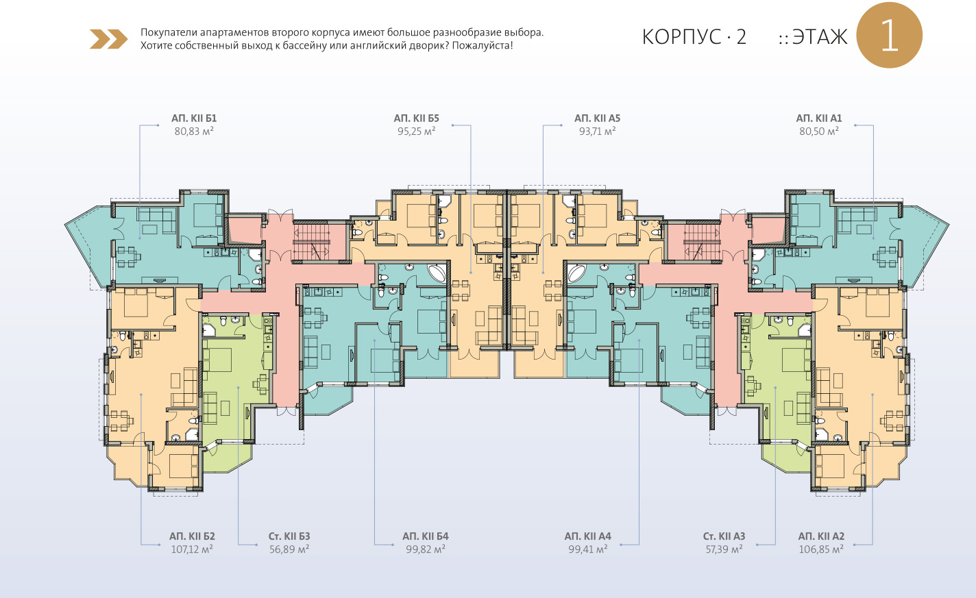 НОВОЕ СТРОИТЕЛЬСТВО Новый жилой комплекс в Святом Власе ЖК Millennium II — изображение 10