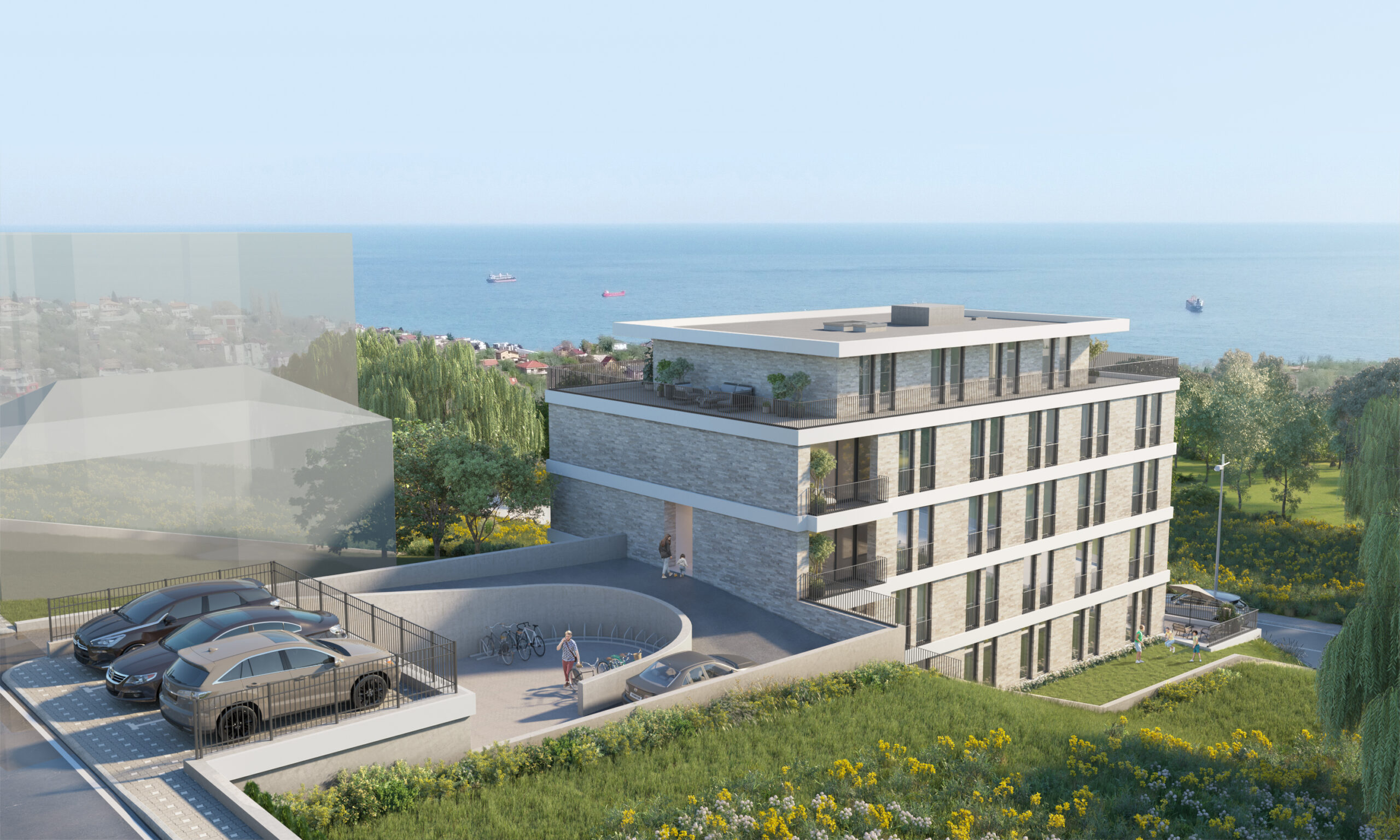 НОВОЕ СТРОИТЕЛЬСТВО СТРОИТСЯ ЭЛИТНЫЙ КВАРТАЛ В РАЙОНЕ БРИЗ, ВАРНА — изображение 3