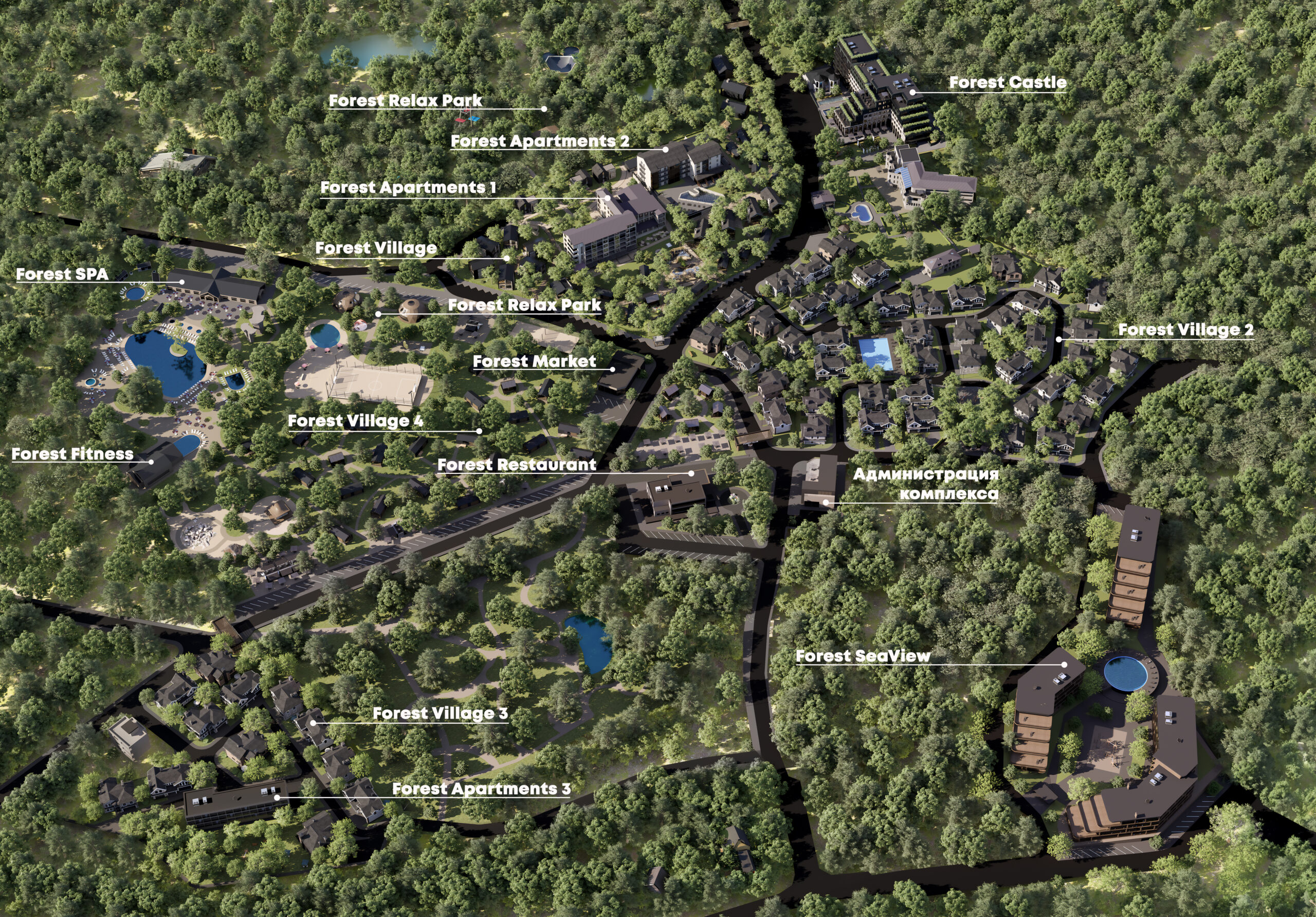 НОВОЕ СТРОИТЕЛЬСТВО Коттеджи в городке Forest Village, Варна — изображение 5