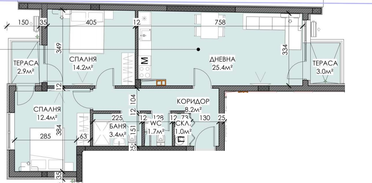 НОВОЕ СТРОИТЕЛЬСТВО ЖИЛОЙ ДОМ"СКАРАБЕЙ 18" Сарафово — изображение 2