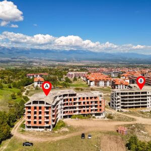 НОВОЕ СТРОИТЕЛЬСТВО       Апартаменты в комплексе на вершине БАНСКО