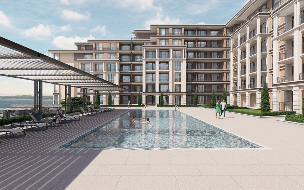 НОВОЕ СТРОИТЕЛЬСТВО Апартаменты в новым жилом комплексе на берегу моря GREEN FORT SUITES