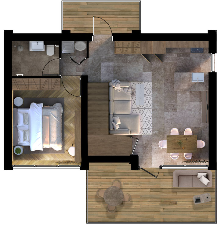 НОВОЕ СТРОИТЕЛЬСТВО Виллы в комплексе Forest Residence, Варна — изображение 41