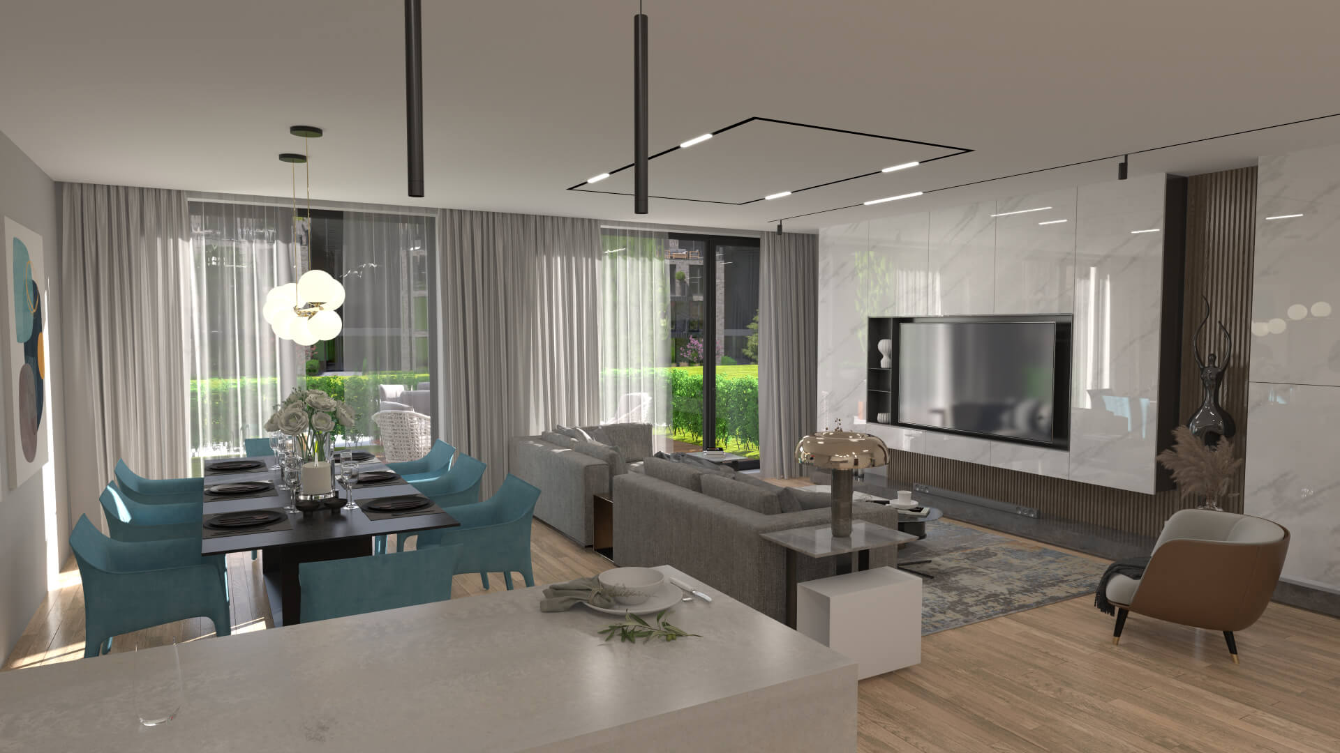 НОВОЕ СТРОИТЕЛЬСТВО Апартаменты в комплексе ЖК BOTANIC GARDEN, Варна — изображение 11