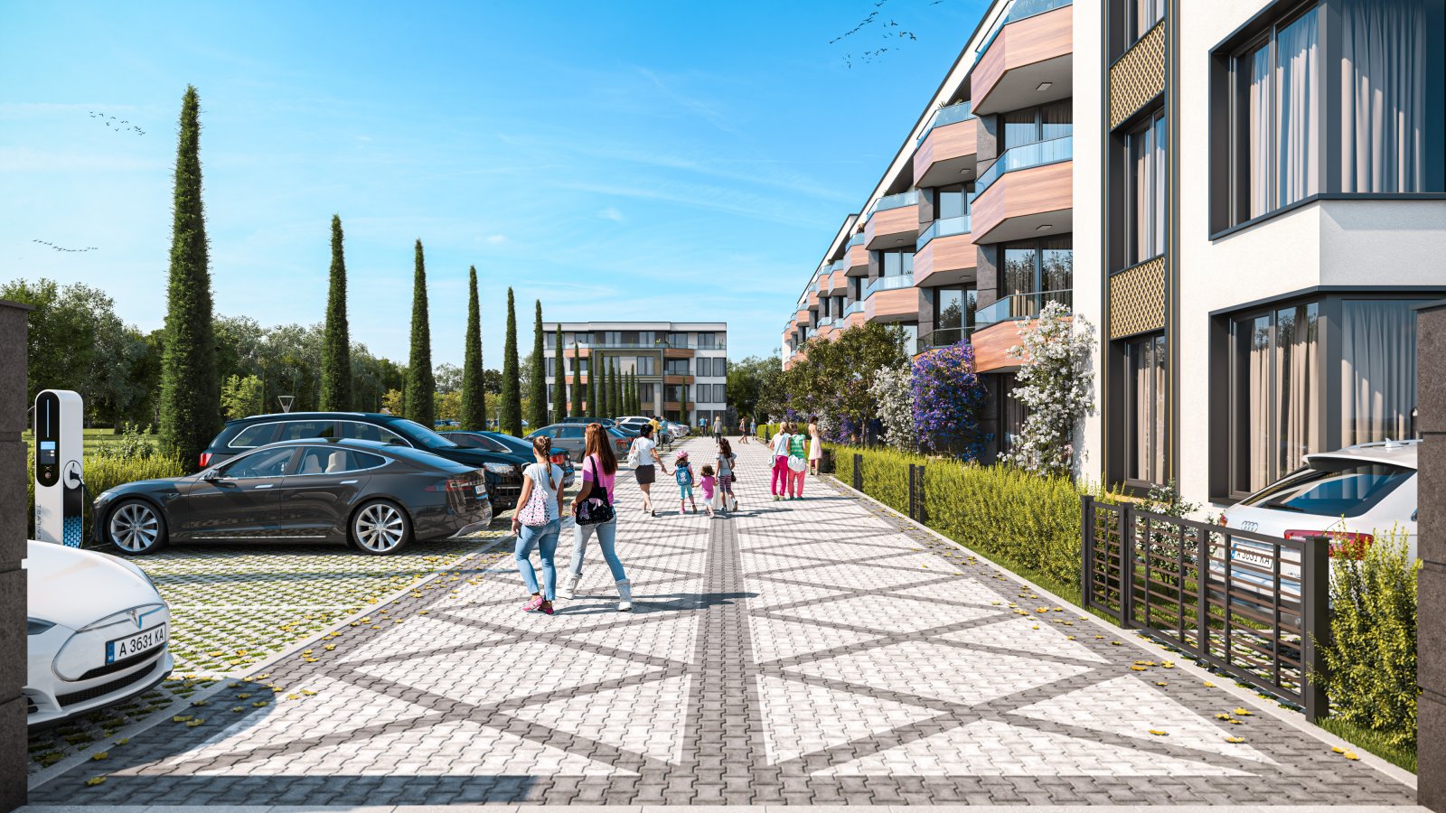 НОВОЕ СТРОИТЕЛЬСТВО ЖИЛОЙ ДОМ "SKARABEY EVOLUTION" Сарафово — изображение 15