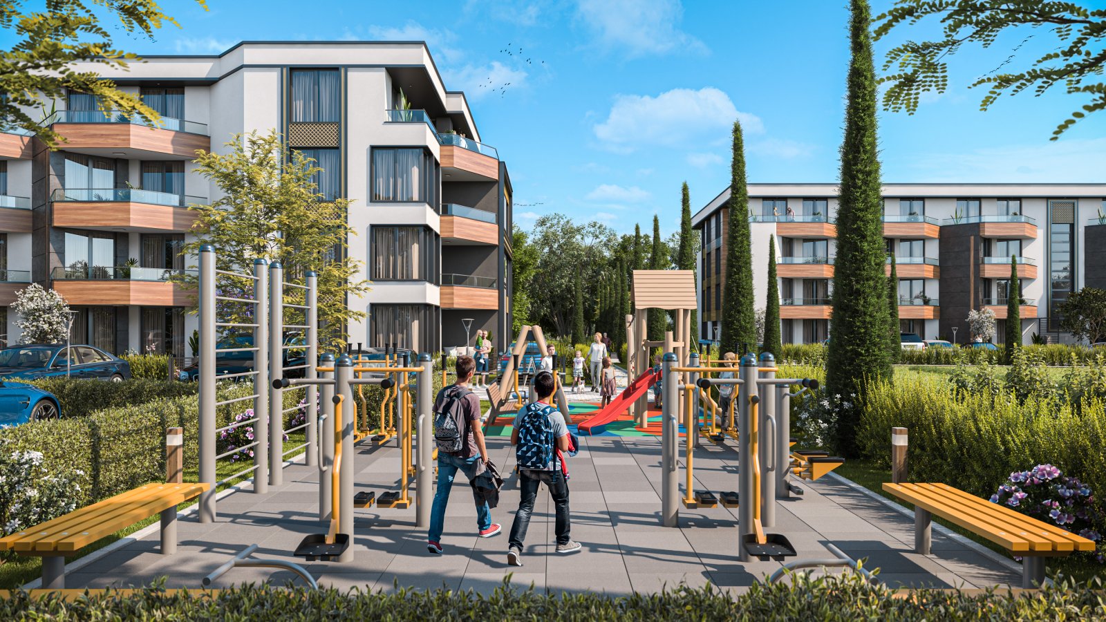 НОВОЕ СТРОИТЕЛЬСТВО ЖИЛОЙ ДОМ "SKARABEY EVOLUTION" Сарафово — изображение 13