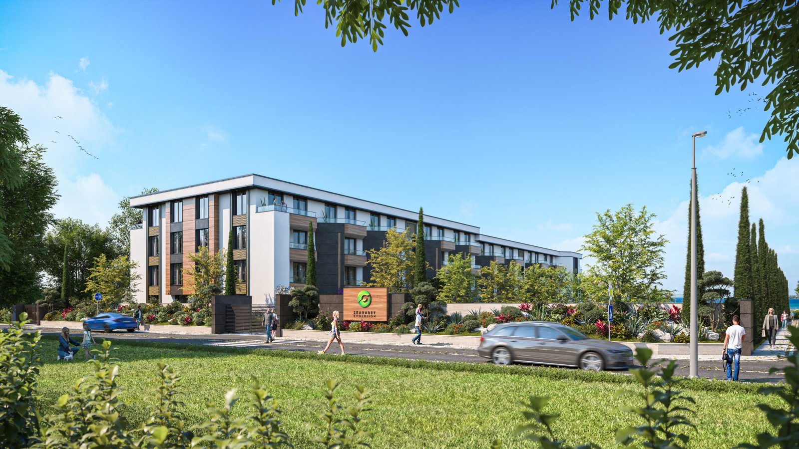 НОВОЕ СТРОИТЕЛЬСТВО ЖИЛОЙ ДОМ "SKARABEY EVOLUTION" Сарафово — изображение 8