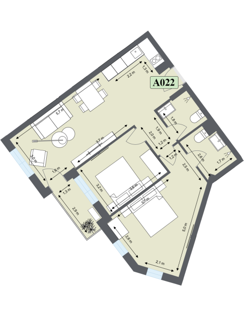НОВОЕ СТРОИТЕЛЬСТВО Апартаменты в комплексе на вершине БАНСКО — изображение 11