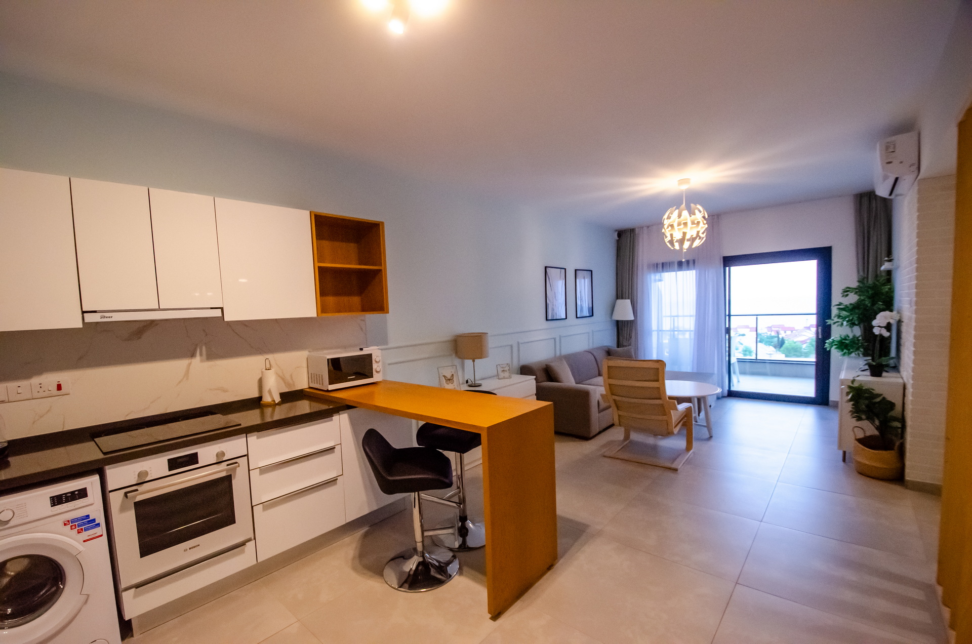 НОВОЕ СТРОИТЕЛЬСТВО Апартаменты-студия с нишей в комплексе Caesar Blue Северный Кипр — изображение 4