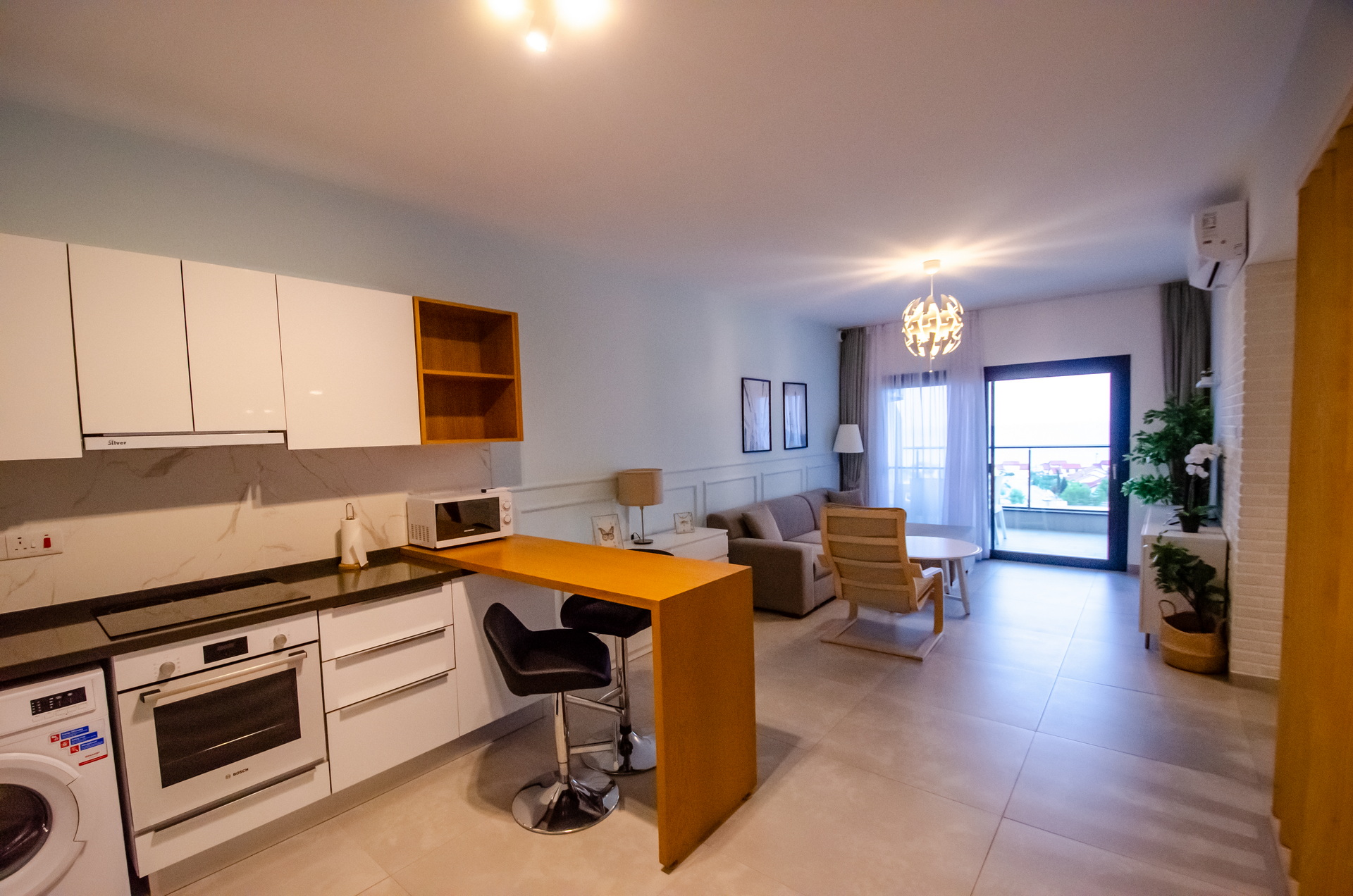 НОВОЕ СТРОИТЕЛЬСТВО Апартаменты-студия с нишей в комплексе Caesar Blue Северный Кипр — изображение 5