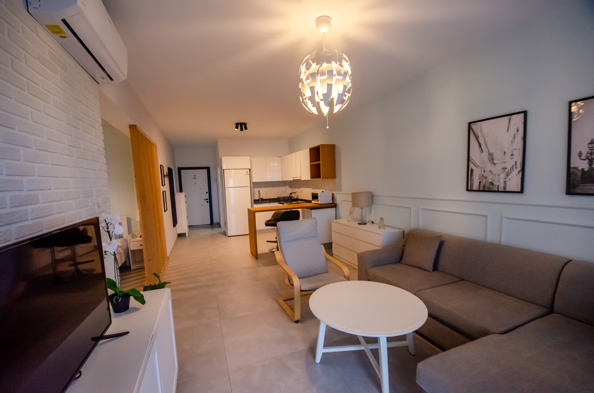 НОВОЕ СТРОИТЕЛЬСТВО Апартаменты-студия с нишей в комплексе Caesar Blue Северный Кипр