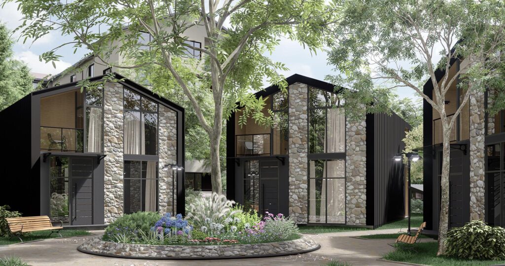 НОВОЕ СТРОИТЕЛЬСТВО Коттеджи в городке Forest Village, Варна — изображение 15