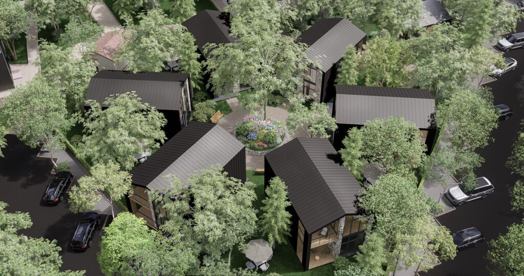 НОВОЕ СТРОИТЕЛЬСТВО Коттеджи в городке Forest Village, Варна — изображение 16