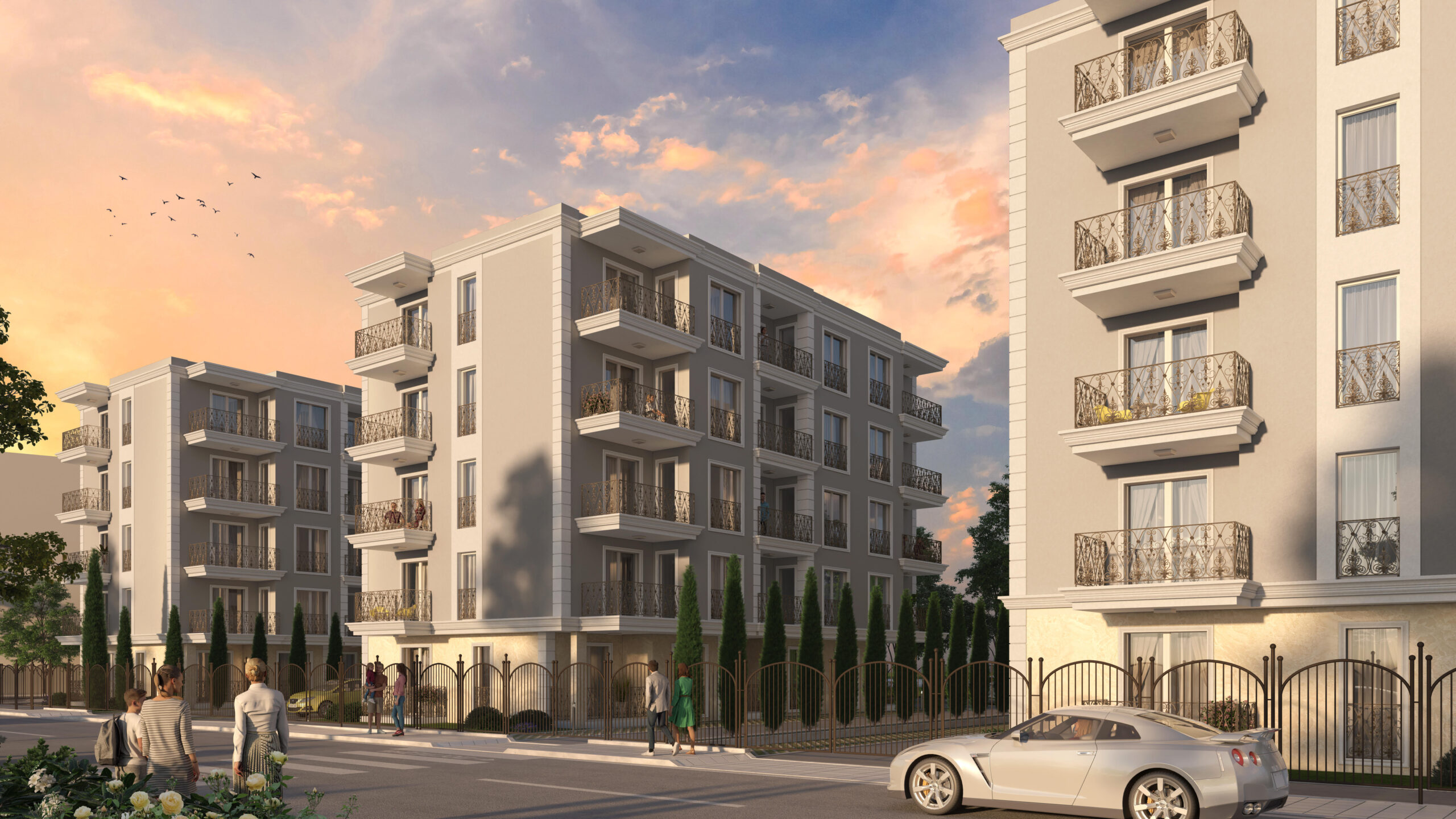 НОВОЕ СТРОИТЕЛЬСТВО Апартаменты в новым жилом комплексе La Mer Silver Residence Солнечный Берег — изображение 6