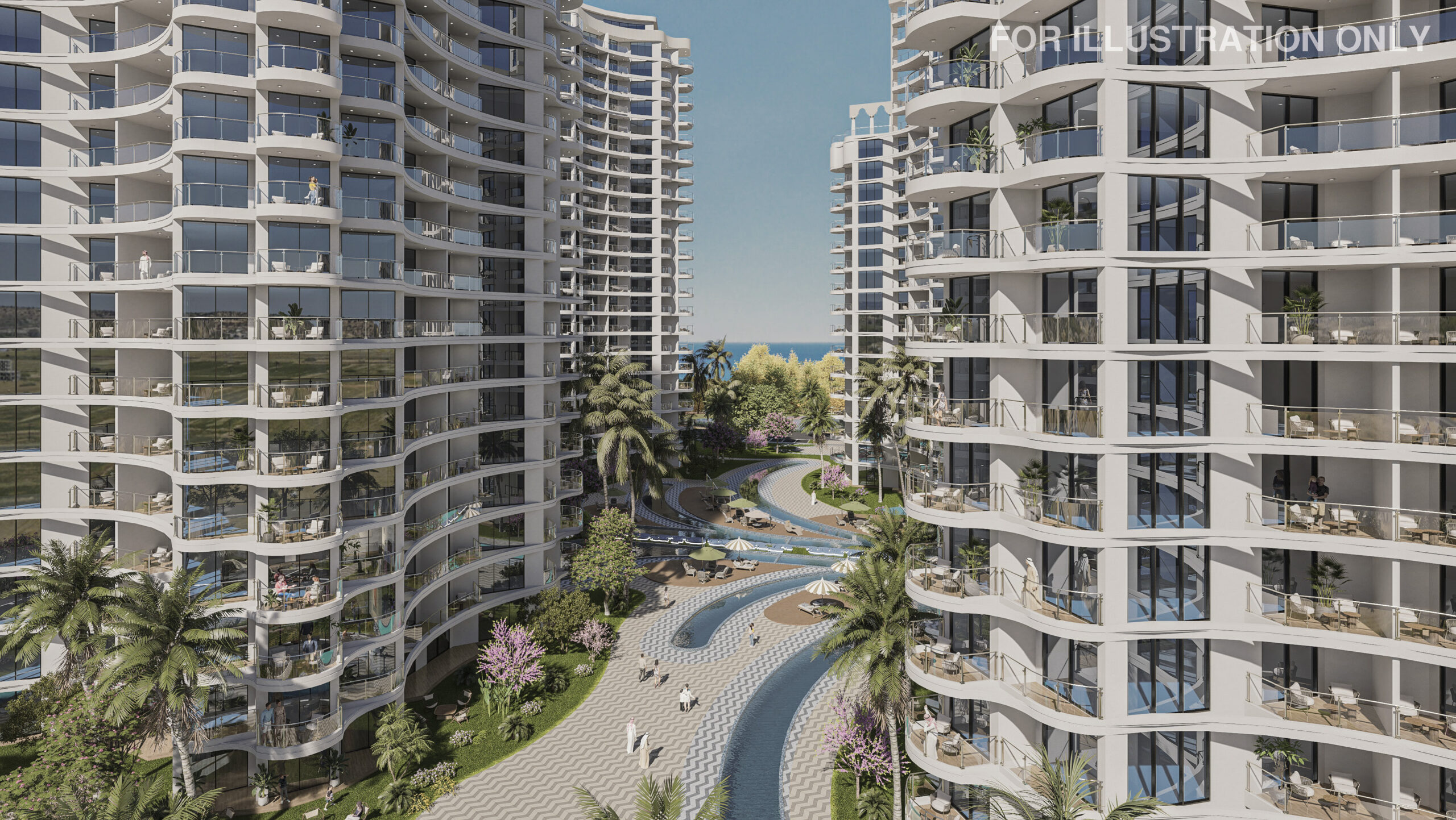 НОВОЕ СТРОИТЕЛЬСТВО Проект CAESAR PALM JUMEIRAH Недвижимость на Северном Кипре — изображение 5