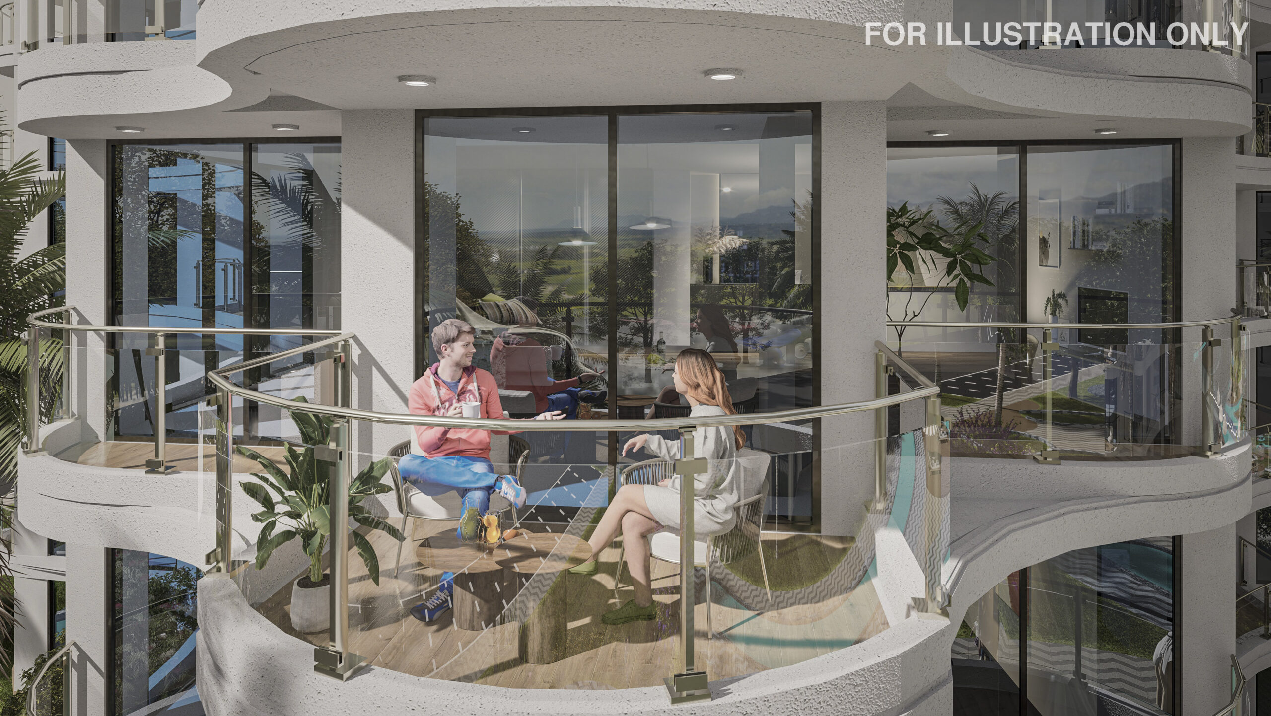 НОВОЕ СТРОИТЕЛЬСТВО Проект CAESAR PALM JUMEIRAH Недвижимость на Северном Кипре — изображение 9