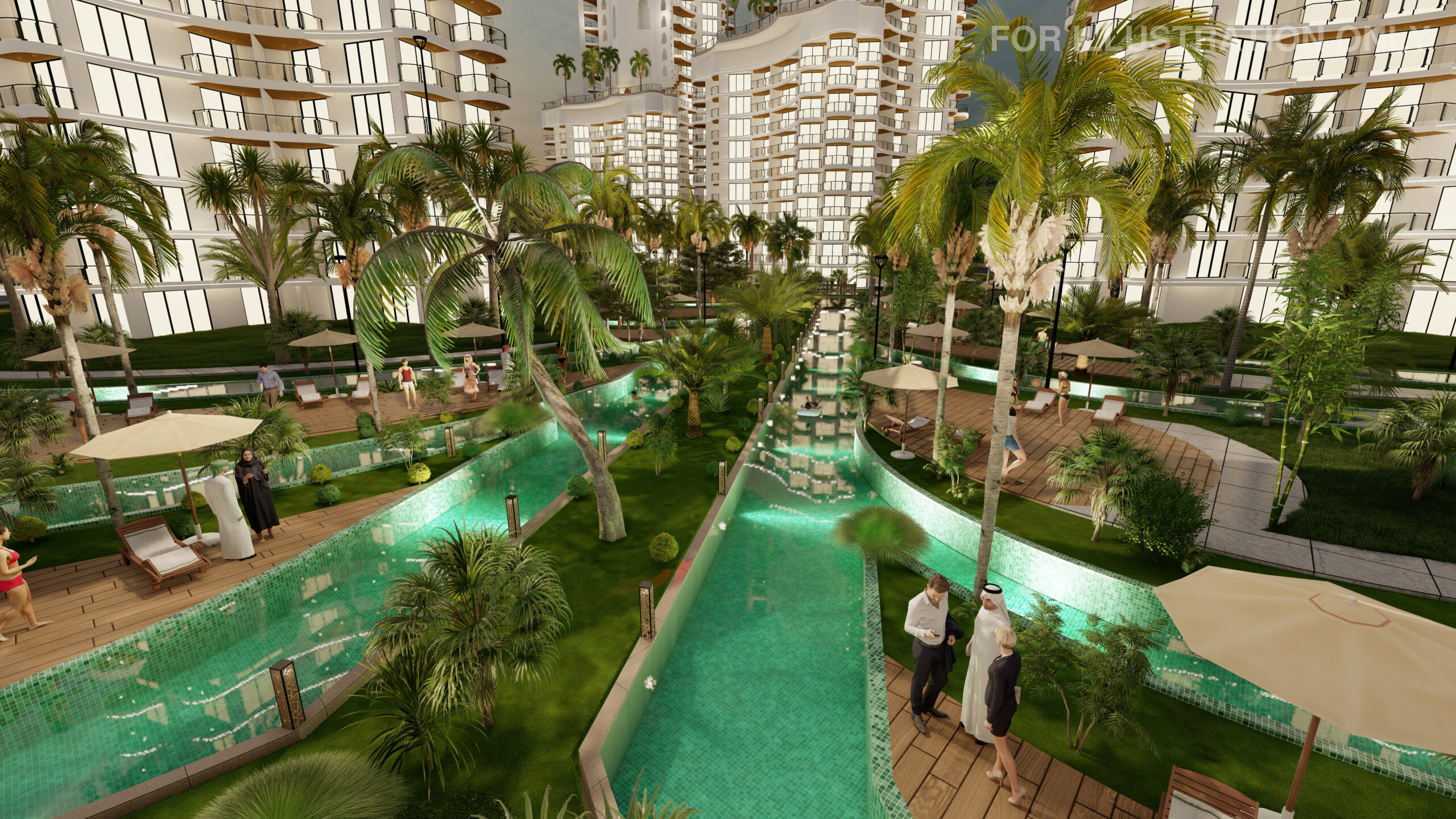 НОВОЕ СТРОИТЕЛЬСТВО Проект CAESAR PALM JUMEIRAH Недвижимость на Северном Кипре — изображение 12