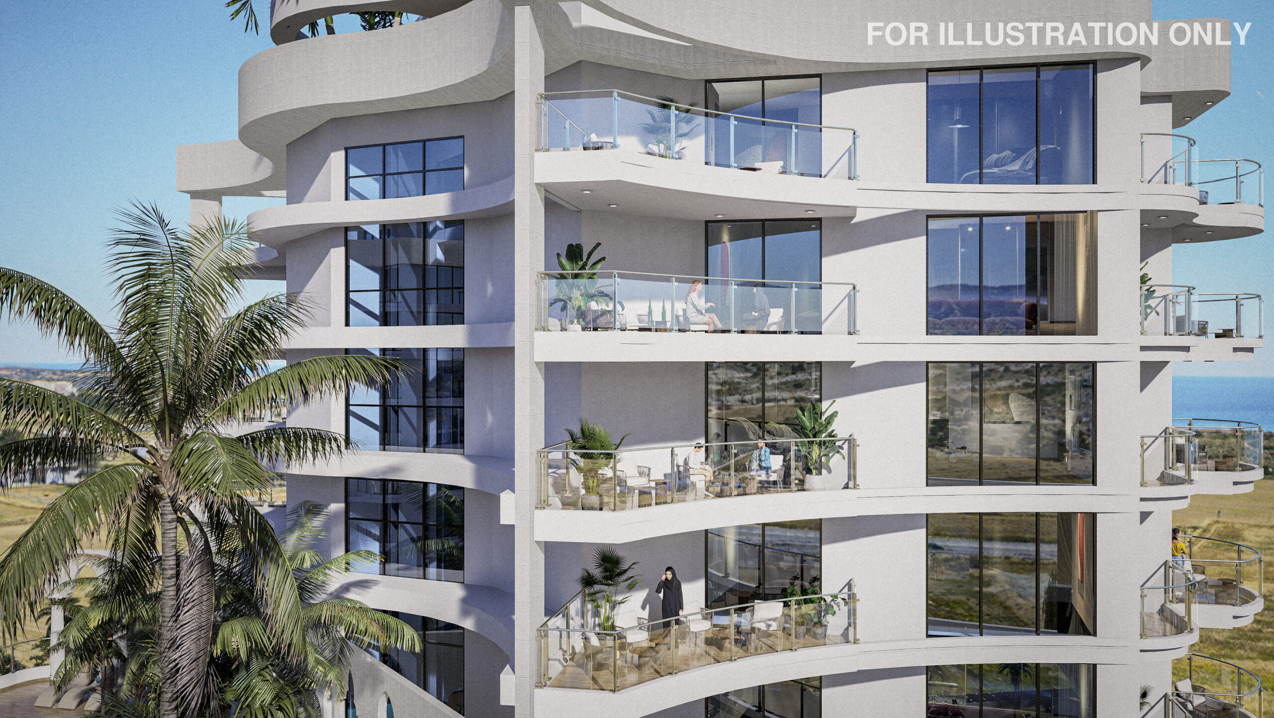 НОВОЕ СТРОИТЕЛЬСТВО Проект CAESAR PALM JUMEIRAH Недвижимость на Северном Кипре — изображение 13