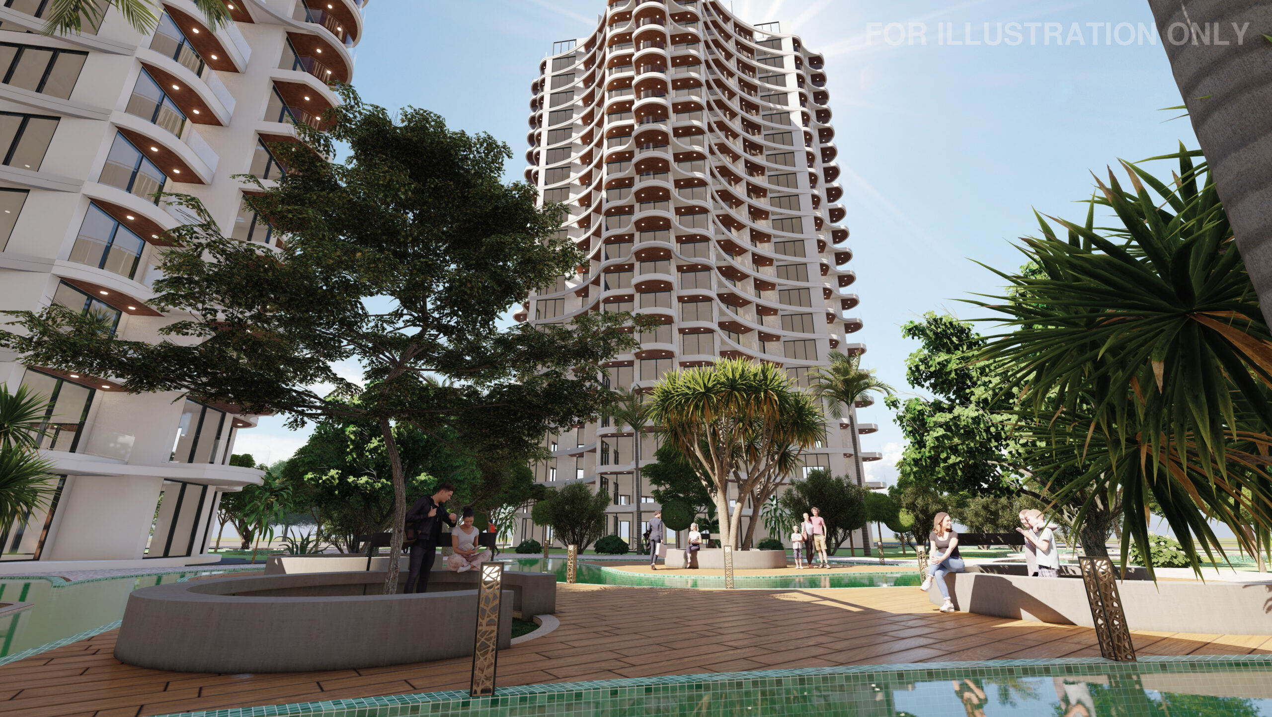 НОВОЕ СТРОИТЕЛЬСТВО Проект CAESAR PALM JUMEIRAH Недвижимость на Северном Кипре — изображение 25