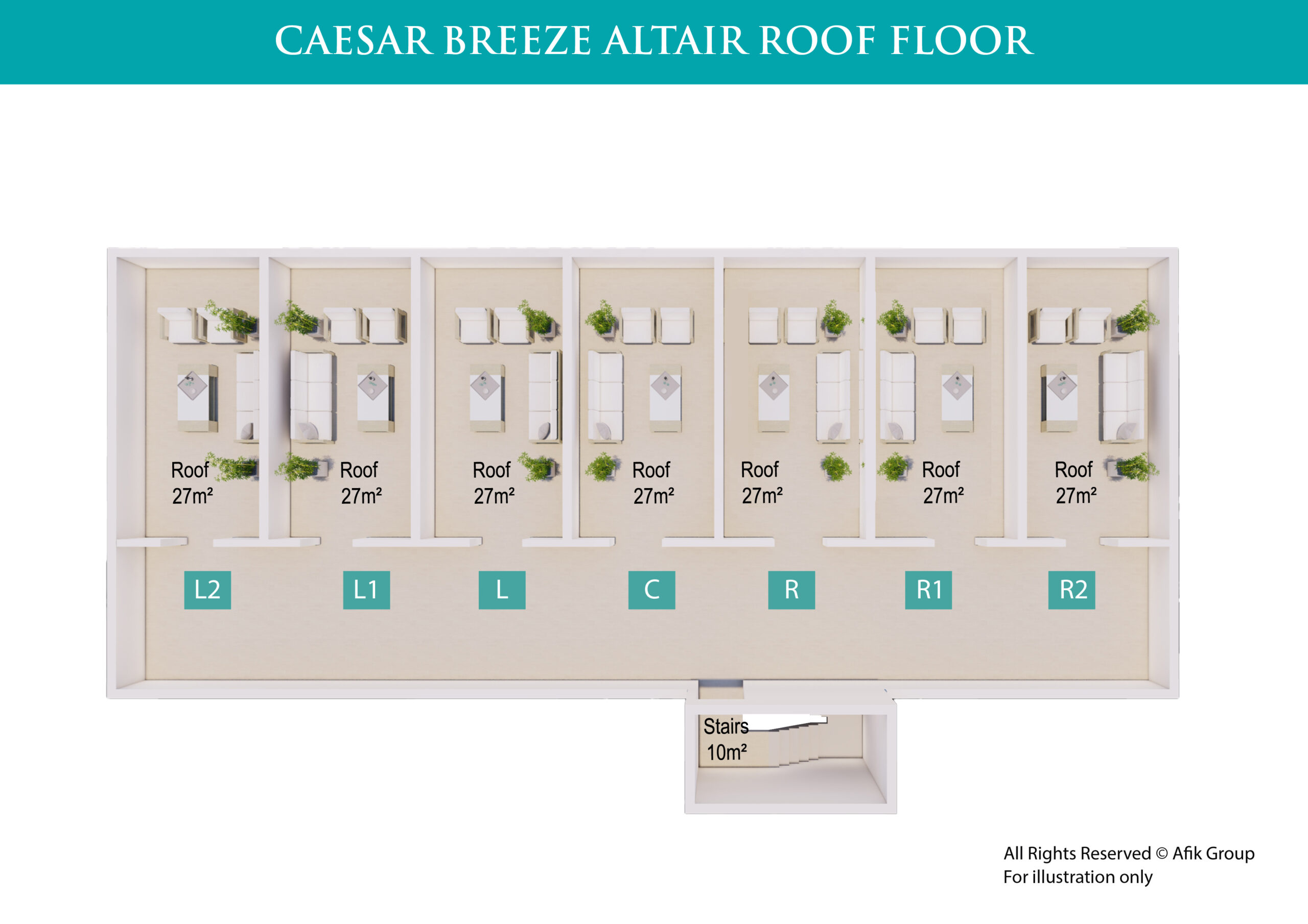 НОВОЕ СТРОИТЕЛЬСТВО Проект CAESAR BREEZE Недвижимость на Северном Кипре — изображение 14