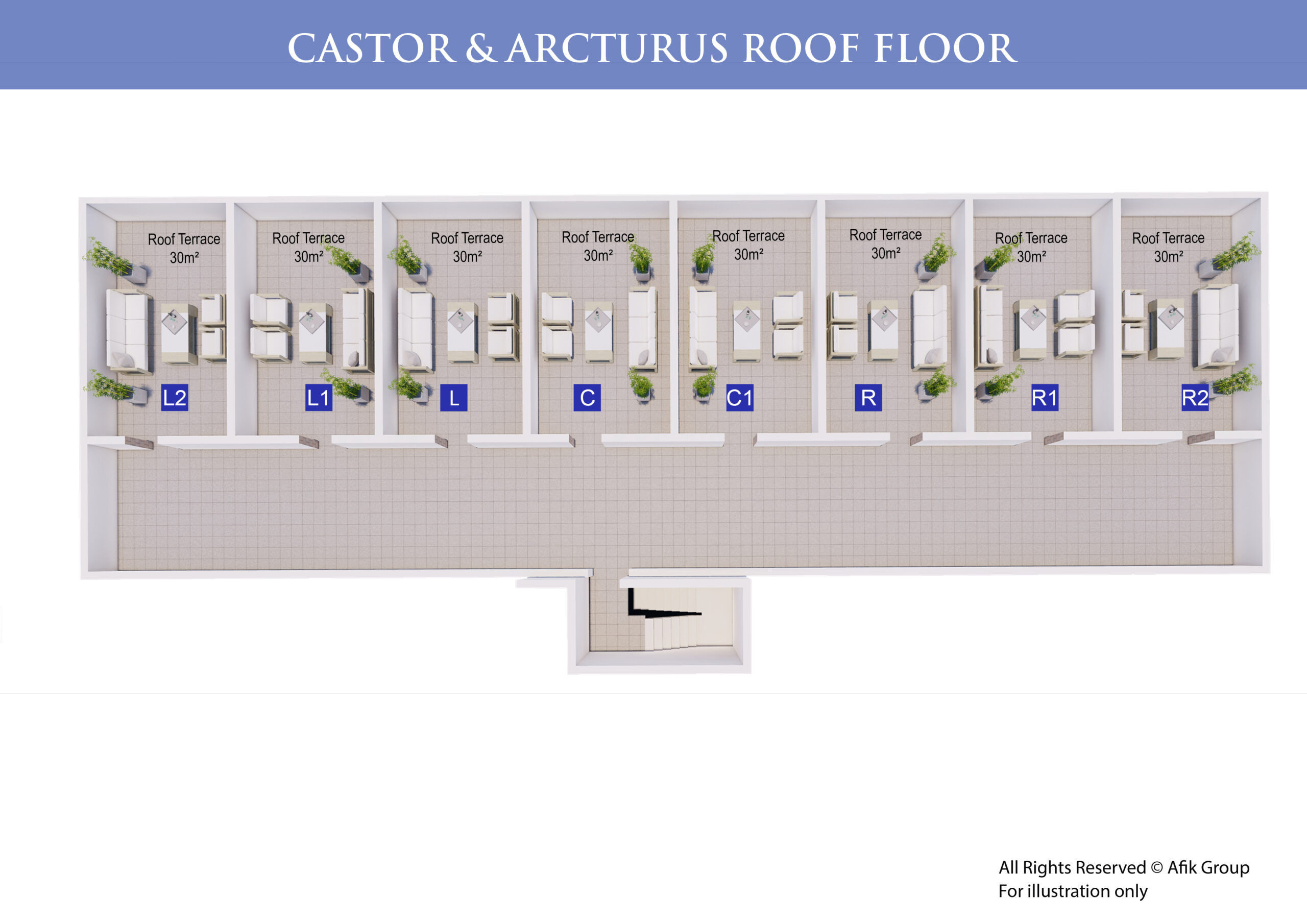 НОВОЕ СТРОИТЕЛЬСТВО Проект CAESAR BREEZE Недвижимость на Северном Кипре — изображение 18