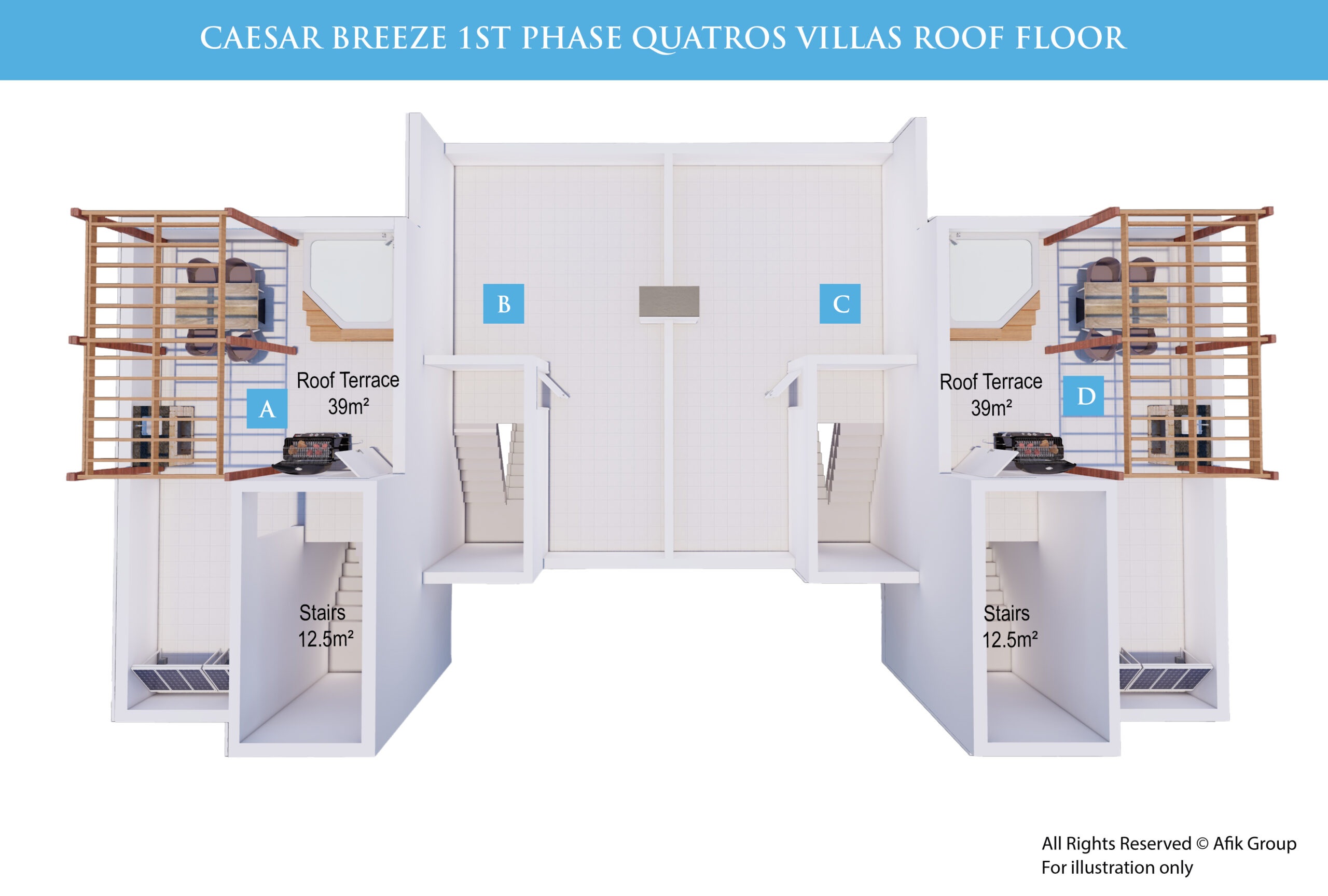 НОВОЕ СТРОИТЕЛЬСТВО Проект CAESAR BREEZE Недвижимость на Северном Кипре — изображение 22